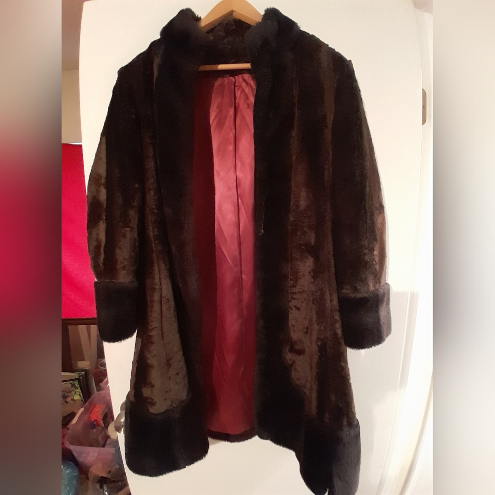 Vintage Faux Fur Coat